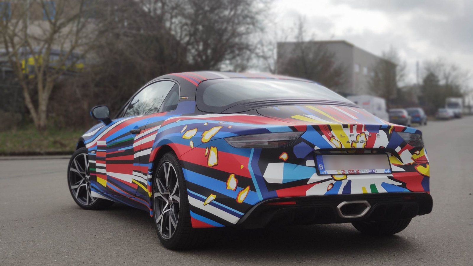 Alpine covering Luxembourg