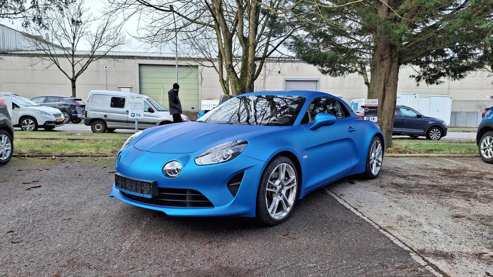 Alpine Bleu covering